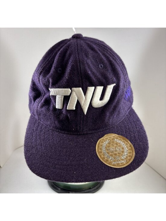The Game Other - Purple TNU "The Game Pro" Trojans Baseball/Trucker Hat Adjustable Trevecca